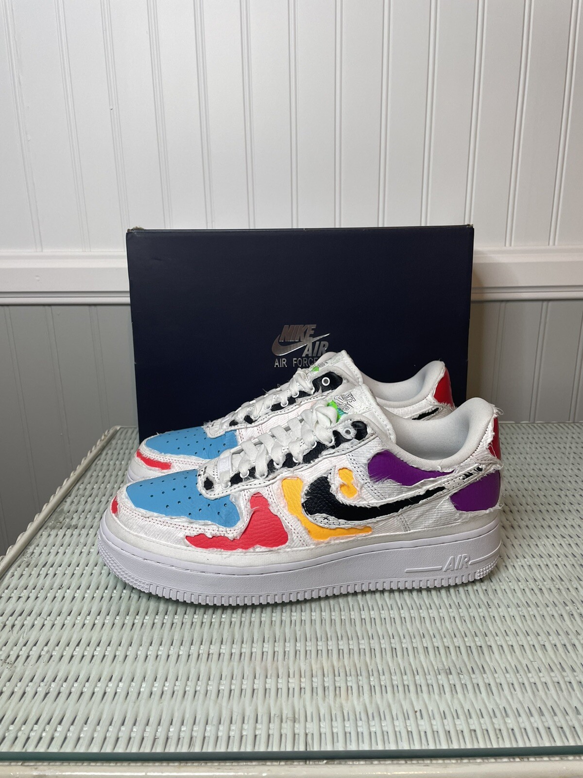 Nike Air Force 1 Low LX Reveal Black 