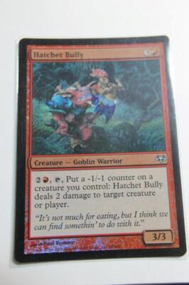 MTG Hatchet Bully x1-Foil -Eventide-Lightly Played