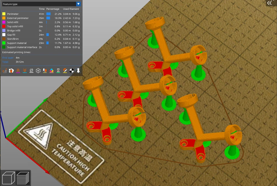 TPU Source Onev5.1 Walksnail Avatar V2 Dual Antenna Optimal 90 Degrees Mount PIF - Image 2 of 4