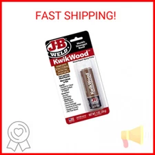 J-B Weld Tan KwikWood Wood Repair Epoxy Putty, 1 oz. Stick