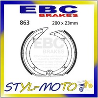 863 Rachen Hinten EBC BMW 750 K 75 1984-1988