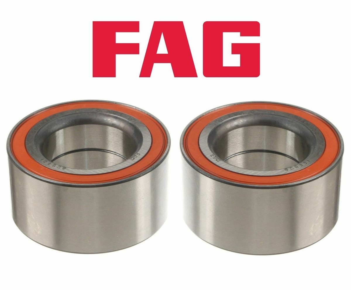 Pair Set of 2 Rear FAG Wheel Bearings 805791 For BMW E82 E30 E92  