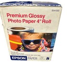 Epson #S041302 Premium Glossy Photo Paper 4" x 26' Roll for Epson Stylus - NEW
