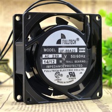 1 PCS 8CM 8038 2 WIRE Aluminum frame UF-80A23BWH AC 230V 14/12W Fan