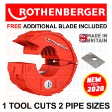 Rothenberger Plasticut PRO Pipe Cutter cuts 15mm & 22mm Hep20 Speed Fit Polypipe
