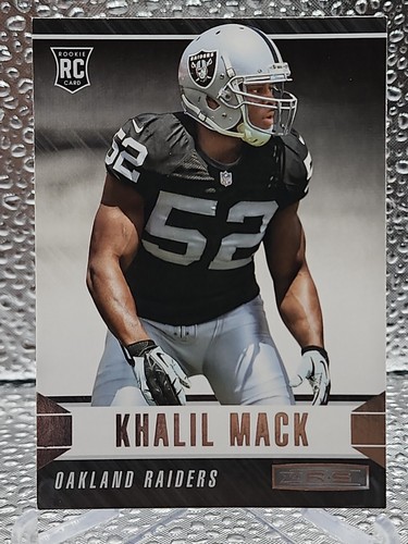 2014 Rookies Stars KHALIL MACK Rookie Card RC 158 Raiders EBay