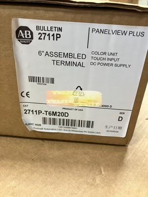 2711P-T6M20D Ser D 6'' Assembled Terminal NEW IN BOX