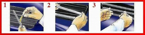 Fits 96 97 98 99 00 01 02 03 04 ACURA RL CHROME TRIM FOR UPPER GRILL GRILLE - 第 2/6 張圖片