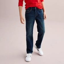 14 Regular Urban Pipeline Dark Wash Straight Leg Adjustable Waist Boys Jeans