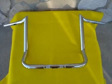 12" CHROME MONKEY MONSTER APE HANGER BARS 1 1/4" HANDLEBARS HARLEY BATWING 86-UP