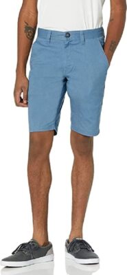 Volcom Men's Kerosene 21'' Hybrid Chino Shorts, Sun Faded Indigo, 32