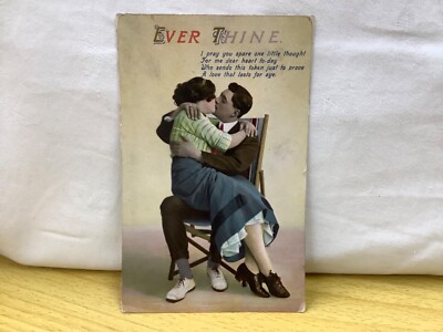 Ever Thine . Ich bete, dass du einen kleinen Gedanken verschreibst Serie 1925 Postkarte