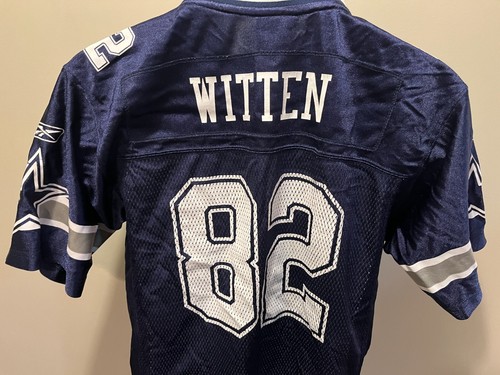 Reebok Youth blue Dallas Cowboys Jason Witten #82 YL Youth Large vintage - Picture 4 of 5