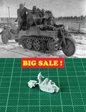 1/144 WWII German Sd.Kfz.2/1 Halftrack Phone-Cable Layer Resin Kit