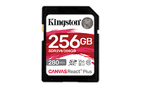 SDR2V6/256GB Kingston Canvas React Plus Flash-Speicherkarte ~D~