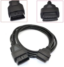 OBD-II OBD2 Auto Car Male to Female Extension Cable Diagnostic Extender New