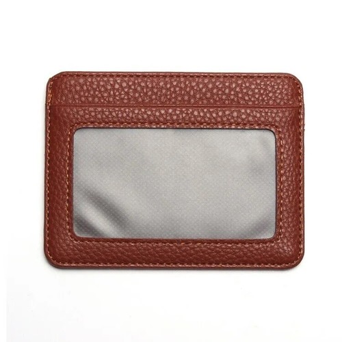 Men's Vintage Look Leather Long Bifold Wallet Credit Card Holder Checkbook Purse - Picture 20 of 21