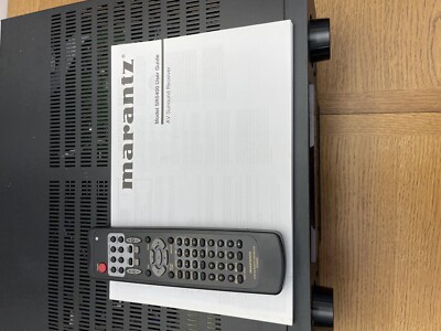 MARANTZ  SR 5400 AV SURROUND RECEIVER /MANUAL AND REMOTE/POWER ON/NO SOUNDS