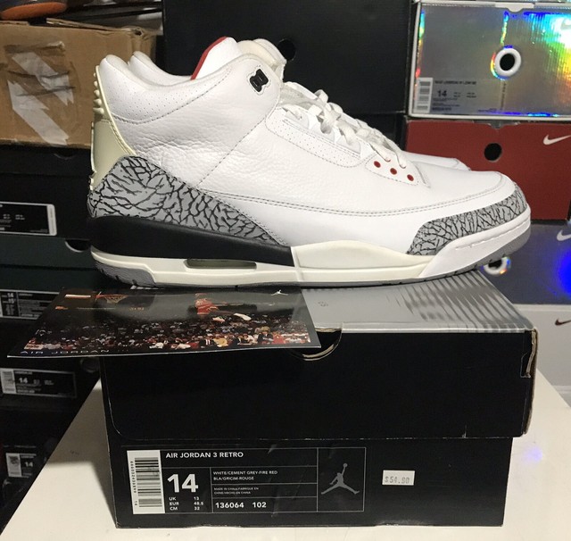 jordan 3 white cement 2003