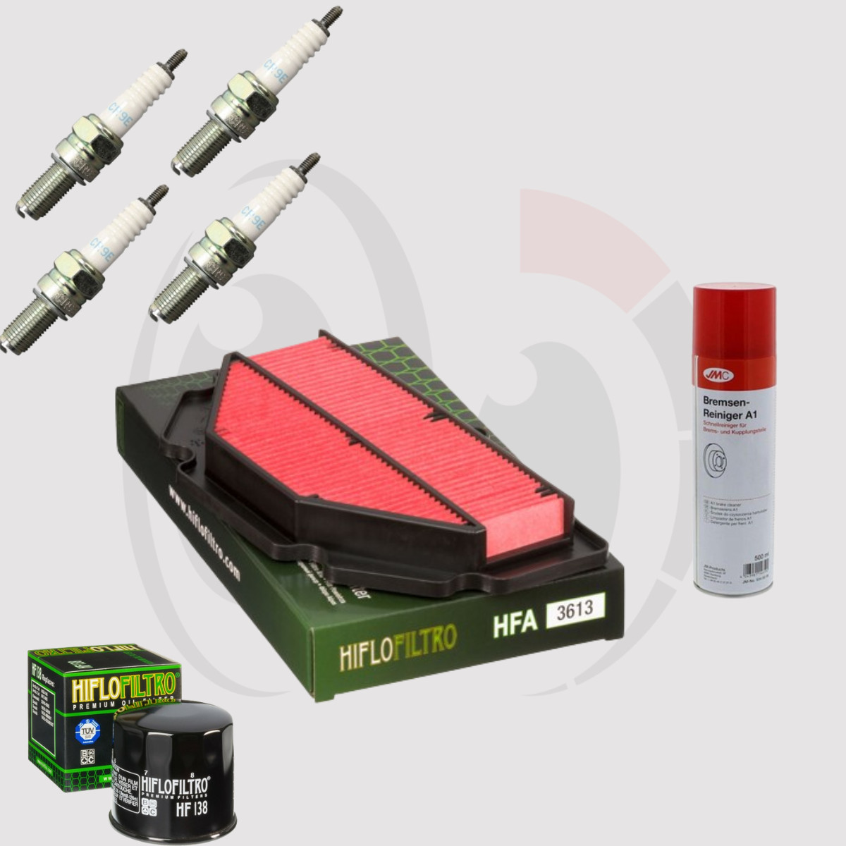 Kit entretien Suzuki GSR 600 outillage et pièces pour révision hivernale moto