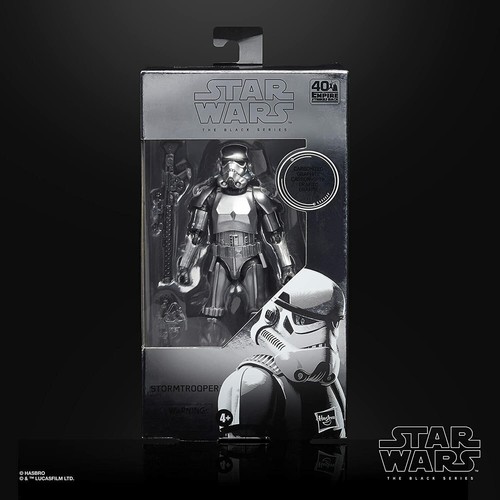 STAR WARS - The Black Series - Carbonized Collection - 6inch Stormtrooper - New - Picture 3 of 7