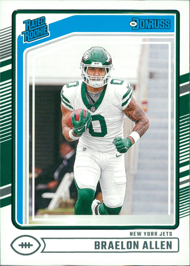 2024 Panini Donruss - Rated Rookie #306 Braelon Allen (RC)