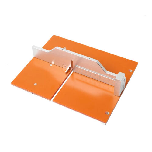 Mini Router Tavolo Inserto Piastra Utensili Lavorazione Legno Banco da Lavoro Seghetto Circolare Flip Cover - Foto 15 di 15