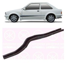 Weld-In Section - LH - Rear Chassis Leg Rail - fits Ford Escort III, IV 80-90