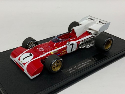 1972 Mario Andretti FERRARI 312 B2 #7 GP S. Afrika GP Tecnomodel 1:18 Box - Bild 9 von 10