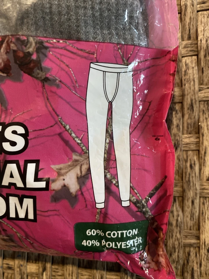 NUEVO Pantalones térmicos Mossy Oak Country Roots para mujer grandes gris rosa Foto 2 de 4