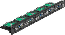 19" 1U Rackmount for Raspberry Pi, SSD Bracket for Any 2.5" Ssds, Hold up to 5 R
