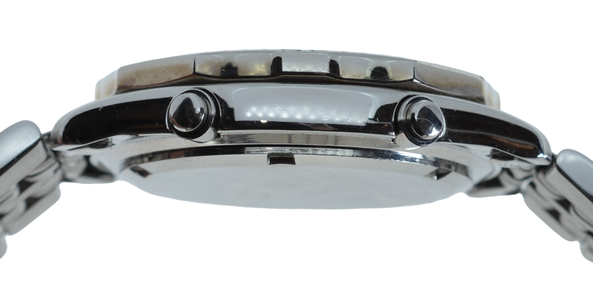 Rare Men's Seiko Chronograph Alarm 1998 Nagono Olympics Yellow