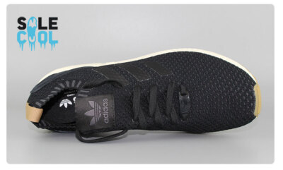 Adidas Originals ZX Flux PK Black Gum Mens Primeknit Running Adidas Originals ZX Flux PK Black Gum Mens Primeknit Running
