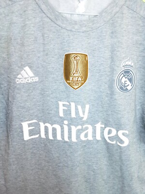 Adidas Real Madrid Ronaldo #7 2014 FIFA Champs T-Shirt Men's