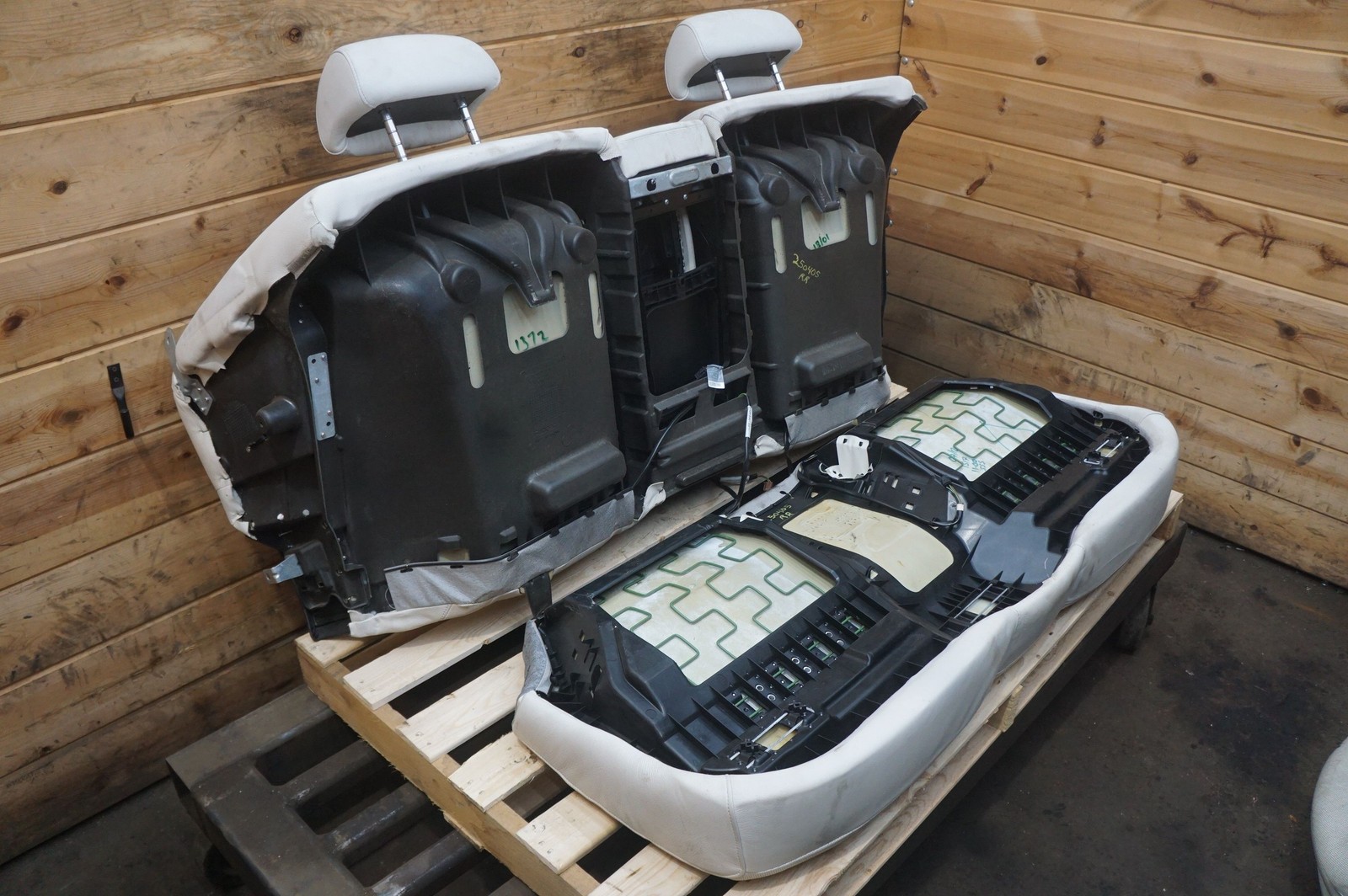 Set Front Rear Left Right Leather Seat Rolls Royce Ghost Series I 2011 *Note*