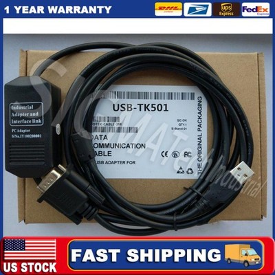 new abb debug line USB-TK501 series plc programming cable spot stock US Free TAX