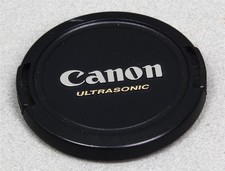Genuine CANON ULTRASONIC E-58 - 58mm Snap-On/Clip-On PLASTIC FRONT LENS CAP