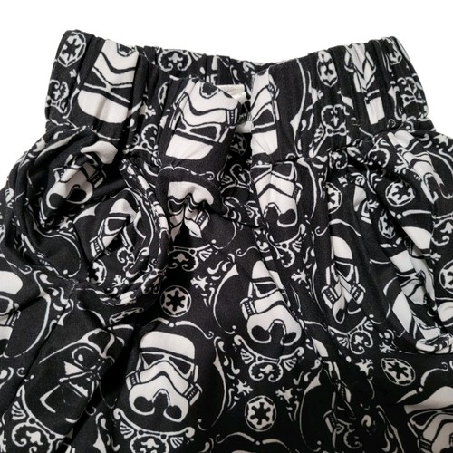 Darth Vader Leggings XL Black & White Barker Basic Comfort Pants Stretchy Comfy