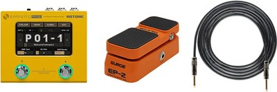 Hotone MP-50-MAR-K Ampero MINI w/Cable and EP-2 Pedal Marigold