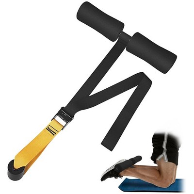 Nordic Hamstring Curl Strap, Trainingsgerät für Spanische Kniebeugen, Sit Ups...