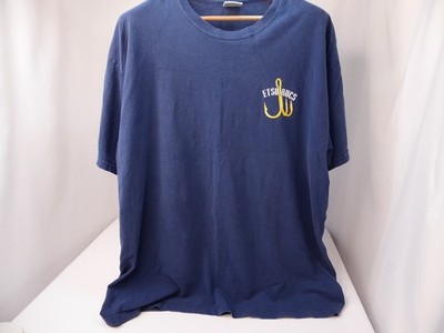 ETSU East Tennessee State University Buccaneers Fishing 2XL TShirt