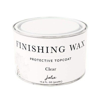 Jolie Finishing Wax - Protective topcoat Paint - Use on interior furniture, c...