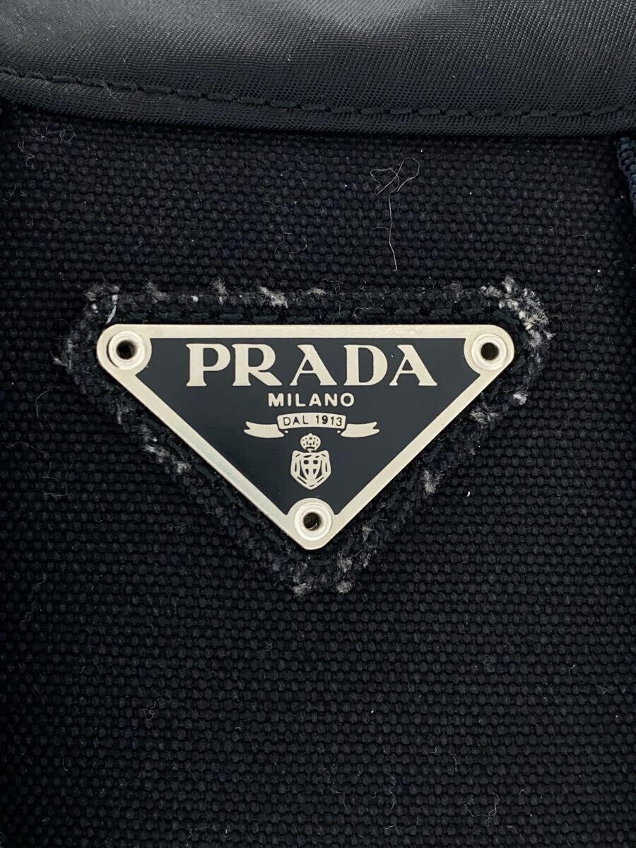 PRADA Backpack Nylon BLK Solid Authentic Rare Exc… - image 5