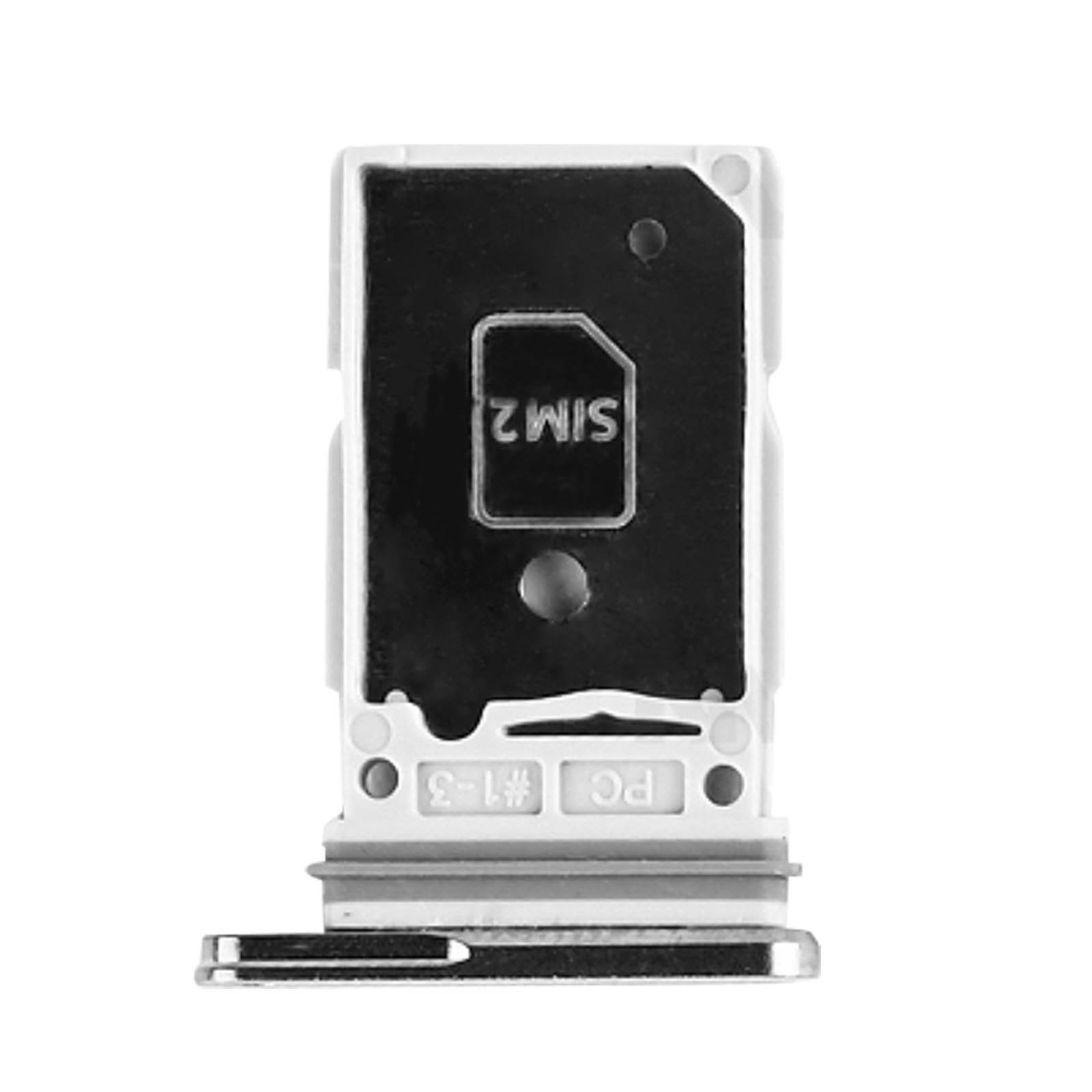 Support de carte SIM gris pour Galaxy S25 Ultra Clappio en titane ajusté