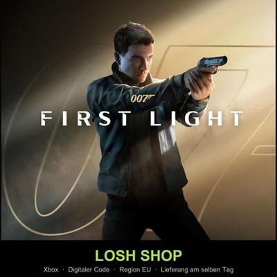 007 First Light Xbox One Series X|S Key Code EU Sofort Digital