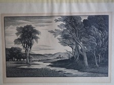 Original Signed Woodcut By Thomas W. Nason A New England Stream 1951 Aaa Ed. Original Signed Woodcut By Thomas W. Nason A New England Stream 1951 Aaa Ed.