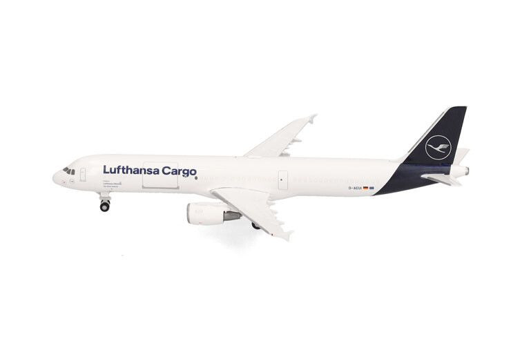 Airbus A321P2F Lufthansa Cargo Herpa - Idée cadeau idéale pour passionné d'aviation