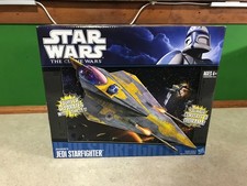 2010 Star Wars The Clone Wars Anakin Skywalker Jedi Starfighter NIB NEW