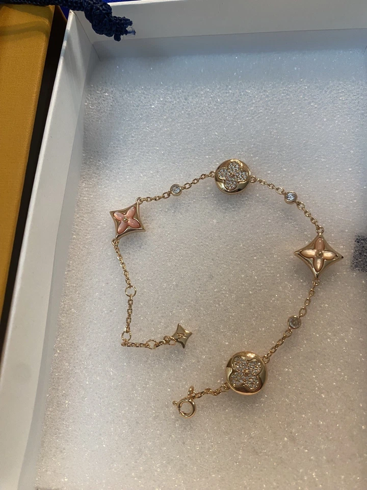 Pulsera con Caja y Bolsa Chapada en Oro Rosa 18k Foto 2 de 4