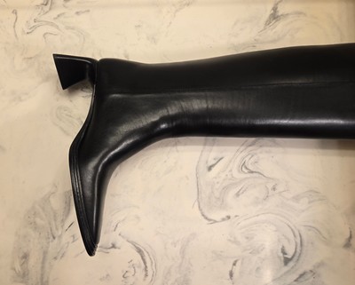 New! Alexander Wang 'Booker' Knee High Boots Black Womens 9 US 39